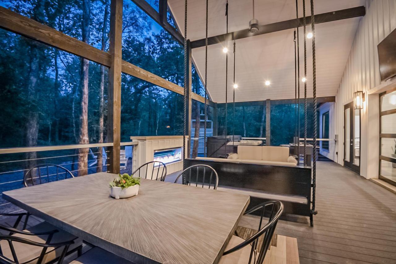 "The Barndo" 4Br Luxury Cabin, Hot Tub, Fire Pit, Bunks, Arcades, Playhouse! Broken Bow Zewnętrze zdjęcie